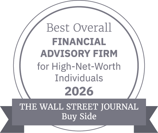 Mercer Advisors' 2026 Best Overall Financial Advisory Firm for High-Net-Worth Individuals Award issued by The Wall Street Journal Buy Side
